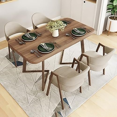 カフェテーブル【4人掛け】 120cm x 70cm エア・リゾーム ダイニングテーブル 4人用 おしゃれ 単品 食卓